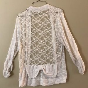 Lace cover up